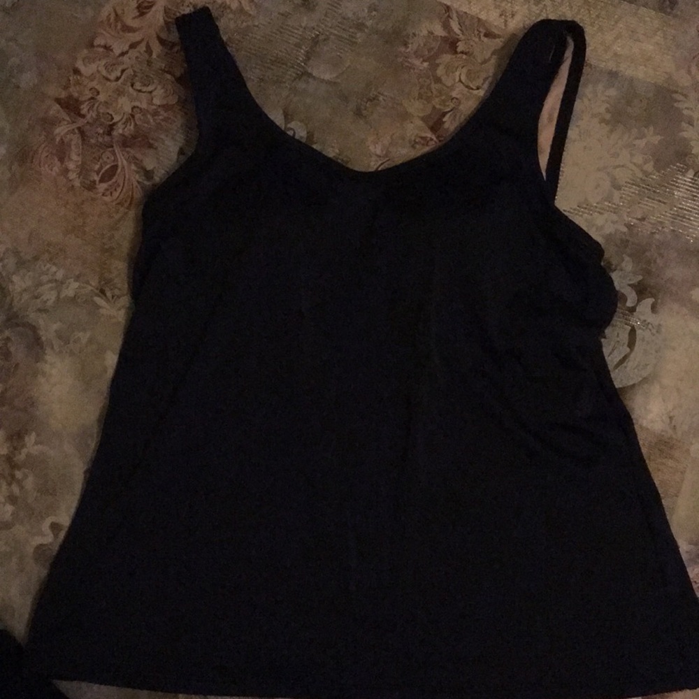 BeanSport swimwear tankini top scoop neck